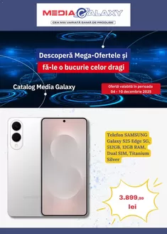 Catalog Media Galaxy Bacău | Descoperă Mega-Ofertele şi fă-le o bucurie celor dragi! | 2025-12-04T00:00:00.000Z - 2025-12-10T00:00:00.000Z