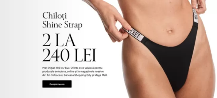 Catalog Victoria's Secret | Chiloţi Shine Straр 2 LA 240 LEI | 2025-12-05T00:00:00.000Z - 2025-12-18T00:00:00.000Z