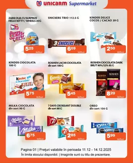 Catalog Unicarm București | Nu trebuie sa reduci lista de cumpărături, trebuie doar să vii în magazinele Unicarm! | 2025-12-11T00:00:00.000Z - 2025-12-14T00:00:00.000Z