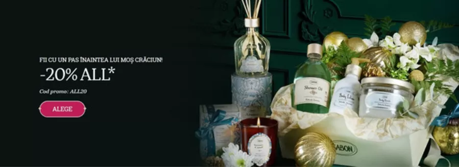 Catalog SABON | FII CU UN PAS ÎNAINTEA LUI MOŞ CRĂCIUN! | 2025-12-12T00:00:00.000Z - 2025-12-14T00:00:00.000Z