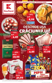 Catalog Kaufland Constanța | Cele mai bune chilipiruri ale noastre | 2025-12-17T00:00:00.000Z - 2025-12-23T00:00:00.000Z