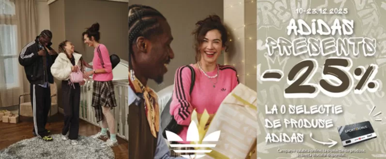 Catalog Buzz Iași | ADIDAS PRESENTS -25% | 2025-12-15T00:00:00.000Z - 2025-12-23T00:00:00.000Z