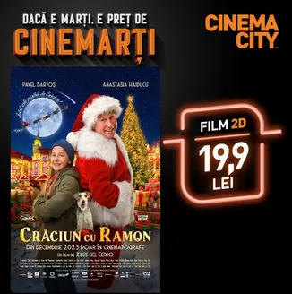 Catalog Cinema City București | Dacă e Marți e Preț de Cinemarți! | 2025-12-17T00:00:00.000Z - 2025-12-31T00:00:00.000Z