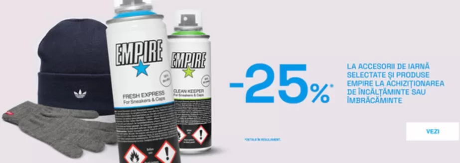 Catalog Sizeer Craiova | -25% la accesorii de iarnă selectate | 2025-12-18T00:00:00.000Z - 2025-12-31T00:00:00.000Z