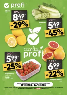 Catalog PROFI Sânnicolau Mare | PROFI Revista Fresh Saptamana 2 | 2025-12-18T00:00:00.000Z - 2025-12-24T00:00:00.000Z
