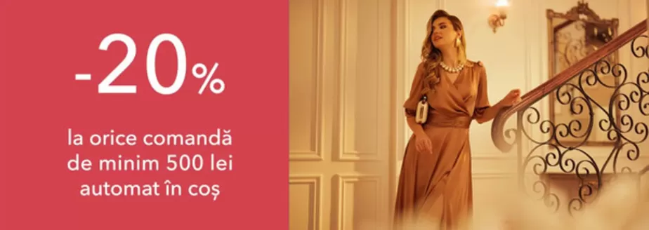 Catalog DyFashion București | -20% la orice comandă de minim 500 lei | 2025-12-23T00:00:00.000Z - 2025-12-28T00:00:00.000Z