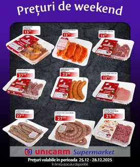 Catalog Unicarm Cluj-Napoca | Prețuri de weekend! | 2025-12-25T00:00:00.000Z - 2025-12-28T00:00:00.000Z