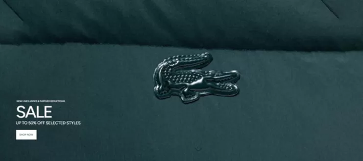Catalog Lacoste | SALE UP TO 50% OFF | 2025-12-24T00:00:00.000Z - 2026-01-06T00:00:00.000Z