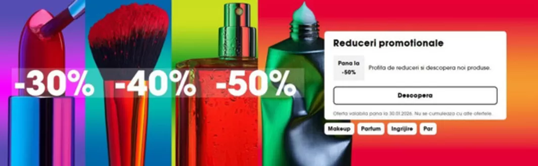 Catalog Sephora Târgu Mureș | Reduceri promotionale | 2025-12-31T00:00:00.000Z - 2026-01-30T00:00:00.000Z
