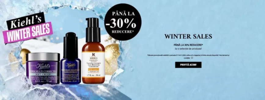 Catalog Kiehl's | WINTER SALES | 2026-01-05T00:00:00.000Z - 2026-01-18T00:00:00.000Z