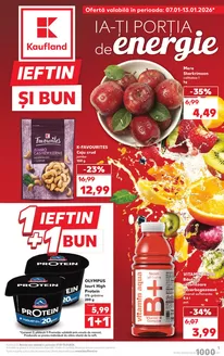 Catalog Kaufland Gheorgheni | Ieftin Și Bun, Ia-ți Porția De Energie | 2026-01-07T00:00:00.000Z - 2026-01-13T00:00:00.000Z