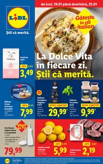 Catalog Lidl Ploiești | pentru perioada 19.01-25.01.2026 | 2026-01-14T00:00:00.000Z - 2026-01-25T00:00:00.000Z