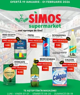 Catalog Simos | Oferte pentru vânătorii de chilipiruri | 2026-01-19T00:00:00.000Z - 2026-02-01T00:00:00.000Z