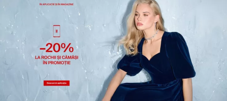 Catalog Mohito Pantelimon | -20% LA ROCHII ŞI CĂMĂŞI ÎN PROMOȚIE | 2026-01-23T00:00:00.000Z - 2026-02-05T00:00:00.000Z