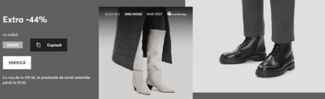 Catalog Epantofi Iași | Extra-44% | 2026-01-28T00:00:00.000Z - 2026-02-01T00:00:00.000Z