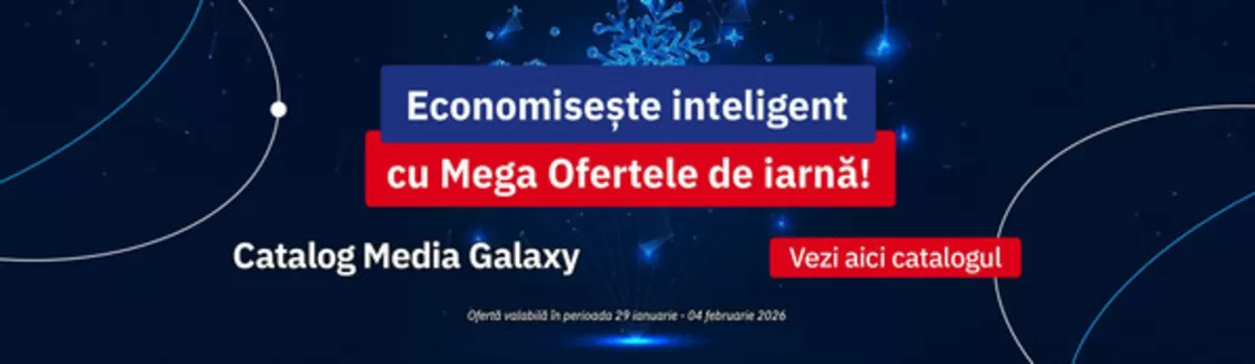 Catalog Media Galaxy Pitești | Economiseşte inteligent cu Mega Ofertele de iarnă! | 2026-01-29T00:00:00.000Z - 2026-02-04T00:00:00.000Z
