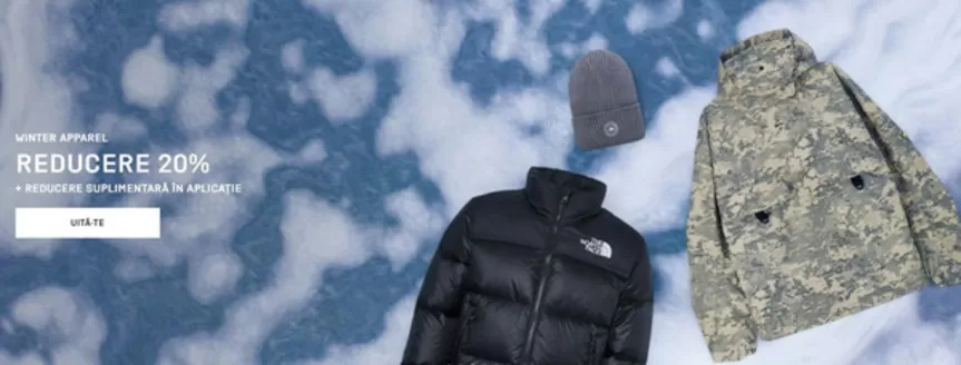 Catalog Footshop Rădăuți | WINTER APPAREL REDUCERE 20% | 2026-02-05T00:00:00.000Z - 2026-02-18T00:00:00.000Z