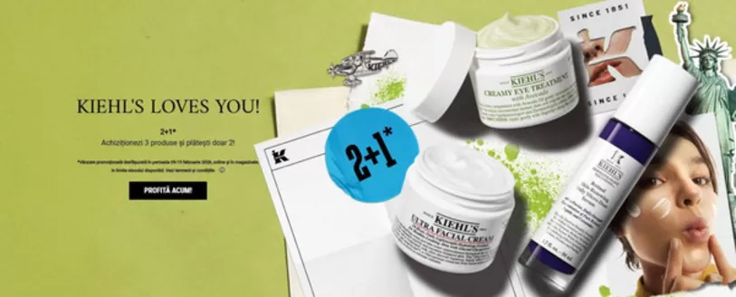 Catalog Kiehl's Cluj-Napoca | KIEHL'S LOVES YOU! | 2026-02-09T00:00:00.000Z - 2026-02-15T00:00:00.000Z
