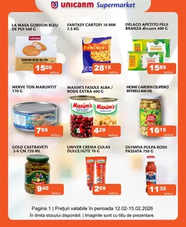Catalog Unicarm București | Promoție de weekend | 2026-02-12T00:00:00.000Z - 2026-02-15T00:00:00.000Z