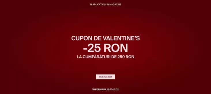 Catalog Mohito | CUPON DE VALENTINE'S -25 RON | 2026-02-12T00:00:00.000Z - 2026-02-15T00:00:00.000Z