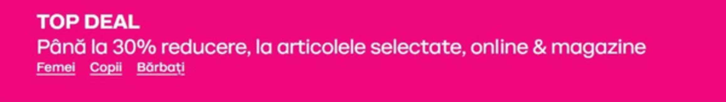 Catalog Deichmann | Până la 30% reducere | 2026-02-12T00:00:00.000Z - 2026-02-22T00:00:00.000Z