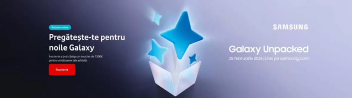 Catalog Vodafone Timișoara | Ofertă Vodafone | 2026-02-13T00:00:00.000Z - 2026-02-26T00:00:00.000Z