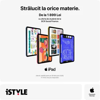 Catalog iSTYLE Timișoara | iSTYLE catalog | 2026-02-17T00:00:00.000Z - 2026-02-28T00:00:00.000Z