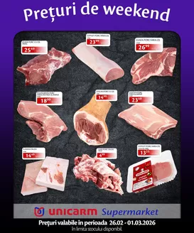 Catalog Unicarm Constanța | Prețuri de weekend! | 2026-02-26T00:00:00.000Z - 2026-03-01T00:00:00.000Z
