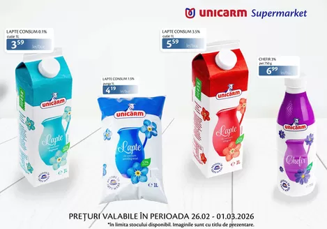Catalog Unicarm Constanța | Oferta Unicarm! | 2026-02-26T00:00:00.000Z - 2026-03-01T00:00:00.000Z