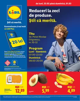 Catalog Lidl București | de luni, 23.02 până duminică, 01.03 | 2026-02-23T00:00:00.000Z - 2026-03-01T00:00:00.000Z