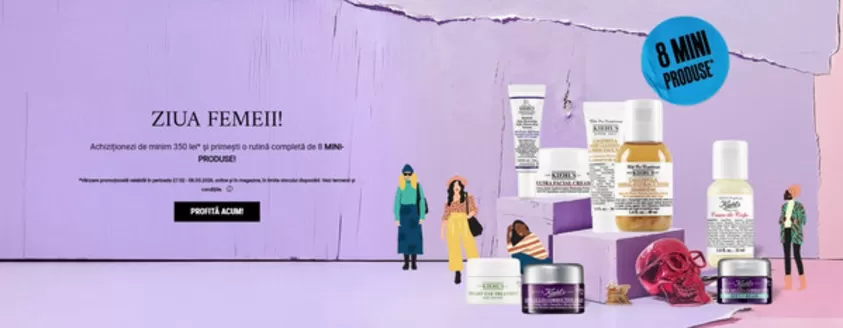 Catalog Kiehl's Galați | ZIUA FEMEII! | 2026-02-27T00:00:00.000Z - 2026-03-08T00:00:00.000Z