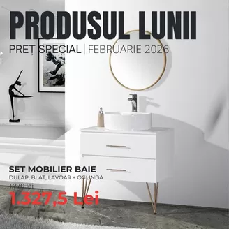 Catalog Homelux București |  PRODUSUL LUNII | 2026-03-02T00:00:00.000Z - 2026-03-31T00:00:00.000Z