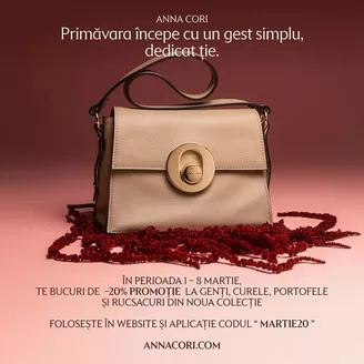 Catalog Anna Cori Dărmănești | Primăvara începe cu un gest simplu, dedicat tie. | 2026-03-03T00:00:00.000Z - 2026-03-08T00:00:00.000Z