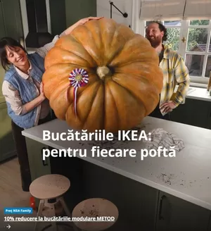 Catalog Ikea | 10% reducere la bucătăriile modulare METOD | 2026-03-09T00:00:00.000Z - 2026-03-22T00:00:00.000Z