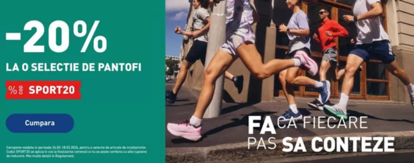 Catalog Intersport | -20% LA O SELECTIE DE PANTOFI | 2026-03-09T00:00:00.000Z - 2026-03-18T00:00:00.000Z