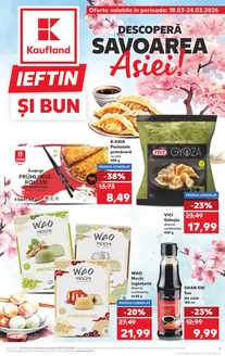 Catalog Kaufland Sinaia | Oferte de top pentru cei care economisesc | 2026-03-18T00:00:00.000Z - 2026-03-24T00:00:00.000Z