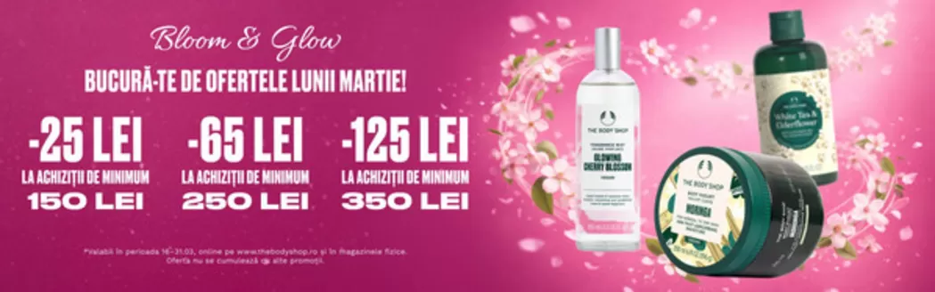 Catalog The Body Shop Voluntari | Bloom & Glow | 2026-03-17T00:00:00.000Z - 2026-03-31T00:00:00.000Z