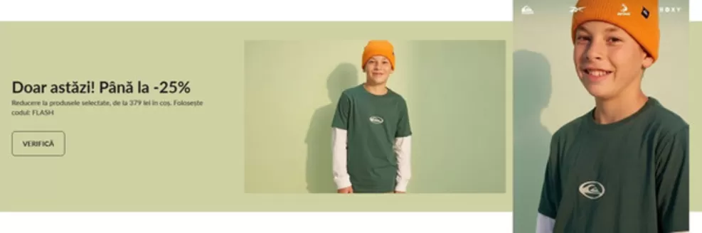 Catalog Modivo Galați | Doar astăzi! Până la -25% | 2026-03-18T00:00:00.000Z - 2026-03-18T00:00:00.000Z