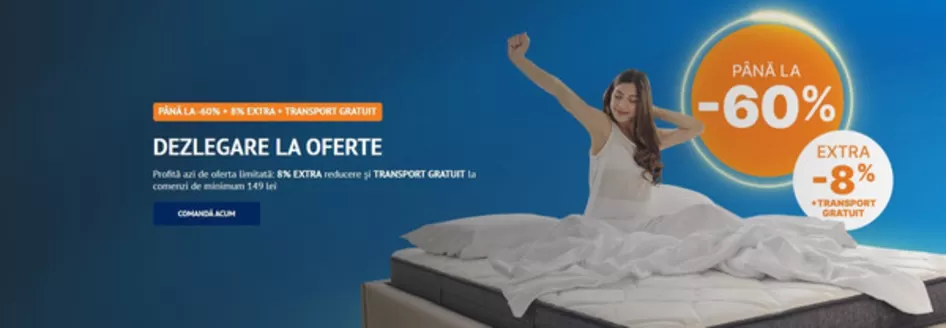 Catalog Dormeo Botoșani | DEZLEGARE LA OFERTE | 2026-03-25T00:00:00.000Z - 2026-04-07T00:00:00.000Z