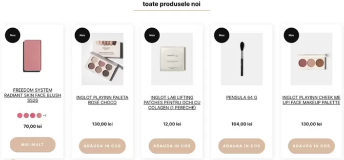 Catalog Inglot Timișoara | Oferta Inglot | 2026-03-31T00:00:00.000Z - 2026-04-06T00:00:00.000Z