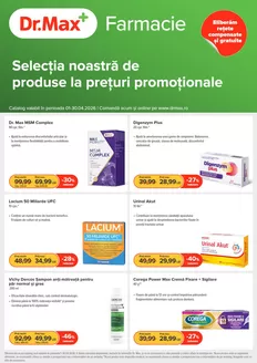 Catalog Dr.max Blaj | Drmax catalog 210x297 online | 2026-04-01T00:00:00.000Z - 2026-04-30T00:00:00.000Z