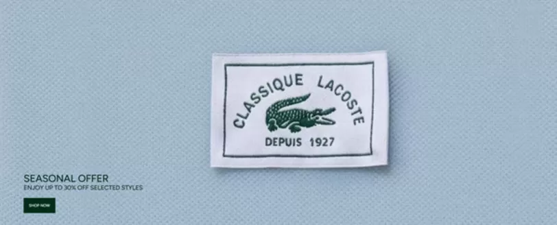 Catalog Lacoste Babadag | SEASONAL OFFER | 2026-04-02T00:00:00.000Z - 2026-04-15T00:00:00.000Z
