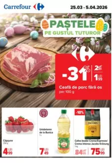 Catalog Carrefour Salonta | Oferte de top pentru toți clienții | 2026-03-25T00:00:00.000Z - 2026-04-05T00:00:00.000Z