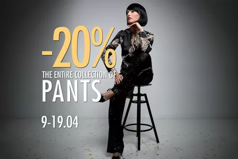 Catalog YOKKO Ploiești | -20% THE ENTIRE COLLECTION OF PANTS | 2026-04-09T00:00:00.000Z - 2026-04-19T00:00:00.000Z