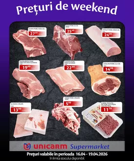 Catalog Unicarm Petroșani | Prețuri de weekend! | 2026-04-16T00:00:00.000Z - 2026-04-19T00:00:00.000Z