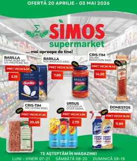 Catalog Simos Timișoara | Oferte noi de descoperit | 2026-04-20T00:00:00.000Z - 2026-05-03T00:00:00.000Z