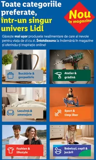 Catalog Lidl Turda | categoriilor de produse Lidl | 2026-04-24T00:00:00.000Z - 2026-05-08T00:00:00.000Z
