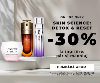 Catalog Marionnaud | -30% la îngrijire, păr şi machiaj | 2026-04-27T00:00:00.000Z - 2026-05-17T00:00:00.000Z