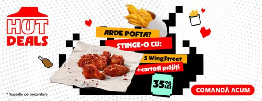 Catalog Pizza Hut Chitila | Pizza Hut Promoții | 2026-04-29T00:00:00.000Z - 2026-05-14T00:00:00.000Z