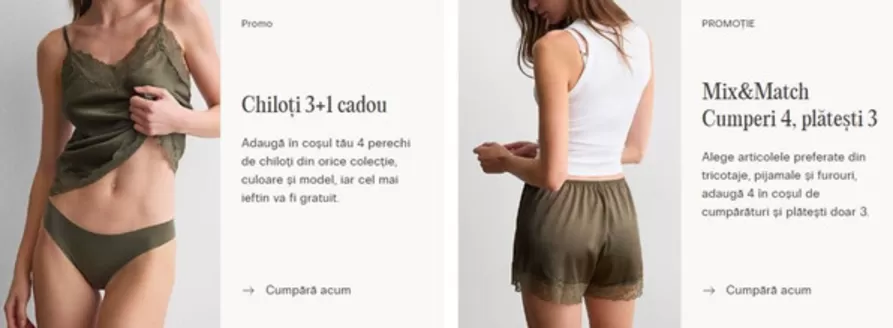 Catalog Intimissimi Lehliu Gară | Intimissimi Promoție | 2026-04-30T00:00:00.000Z - 2026-05-13T00:00:00.000Z